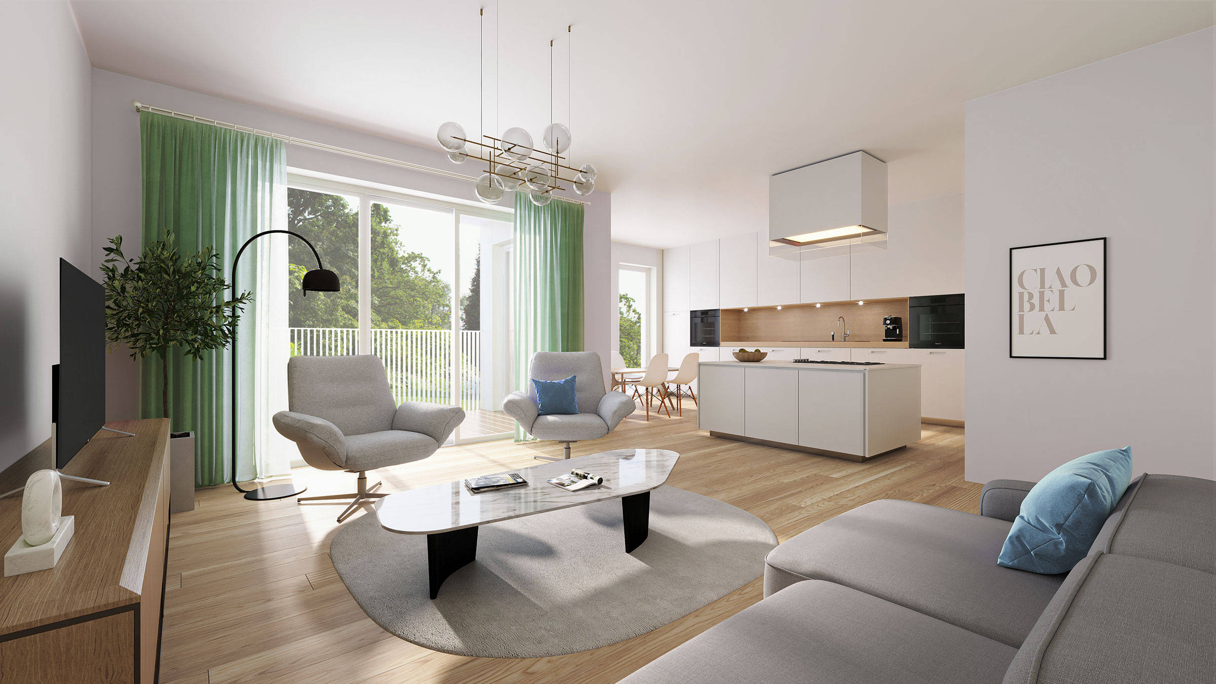 Wolfsburg: Take5, visualization, interior view